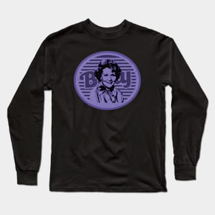 B. White Vintage Long Sleeve T-Shirt